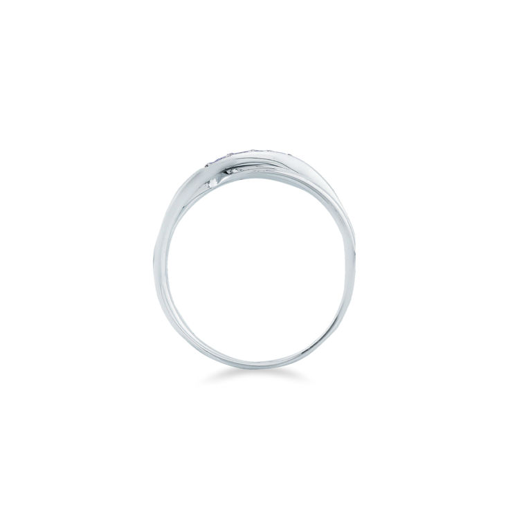 Picture of Ring with diamond in white gold