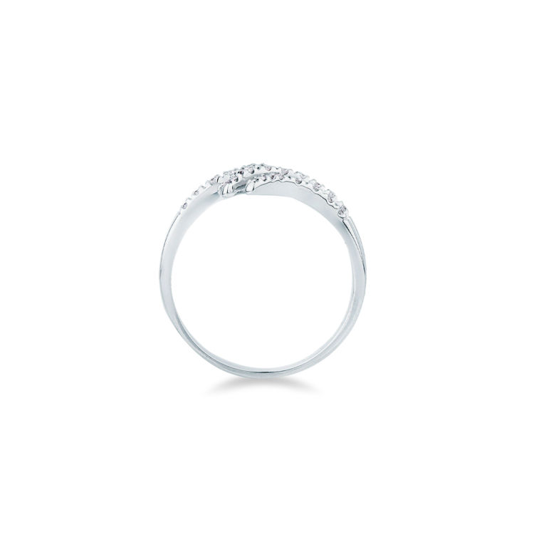 Picture of Ring with diamond in white gold